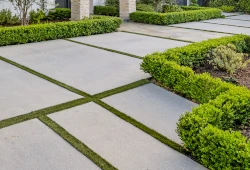Patio concrete